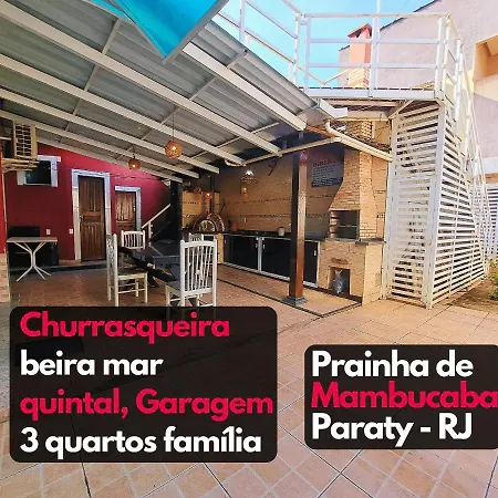 Descanso A Beira Mar Casa Completa Em Mambucaba Paraty Exterior photo